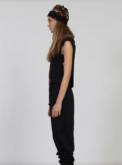 TANK GIRL SUIT - PINK PANTHER BLACK