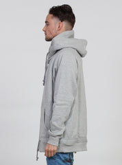 VADER ZIP UP HOOD GREY MARLE