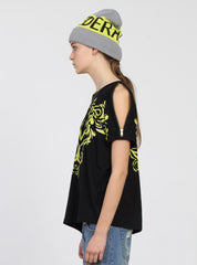 WATCH TEE - RENASSIANCE RIB CAGE BLACK