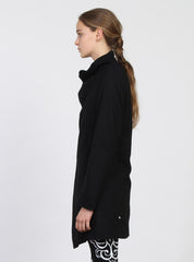 WRAP COAT BLACK