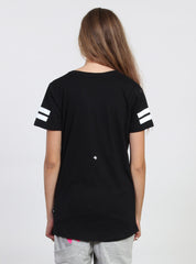 NIGHT TEE - NO26 BLACK/WHITE