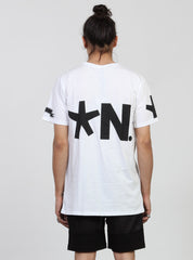 AYE TEE - F**N WHITE