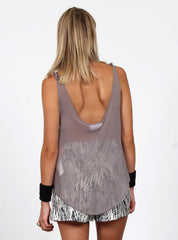 BABYBOW SINGLET - IVORY