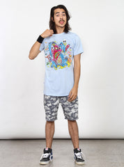 CLIFFORD TEE - PSYCHO BUNNY - BLUE
