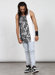 CREEPER SINGLET - WHITE WOLF