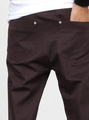 DROPPER JEAN - EGGPLANT