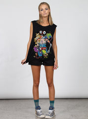 FOLDER TANK - EATEN - BLACK