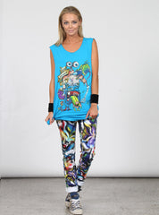 FOLDER TANK - EATEN - BLUE