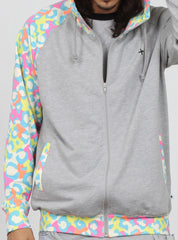 FRAGMENT HOOD - GREY