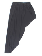 HALF MOON SKIRT - BLACK