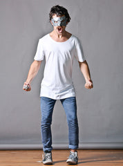 EL BLANKO - LAZY TEE - WHITE