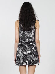 POTSY DRESS - BLACK WOLF