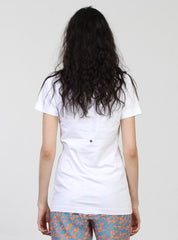 SCOOP TEE - ONCE UPON - WHITE