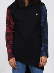 SLANTED HOOD - BLACK