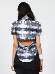 SPLIT SHIRT - WATERCOLOUR