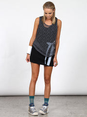 TUESDAY SINGLET - CHARCOAL