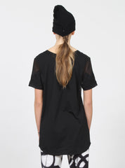 BLOOM TEE BLACK