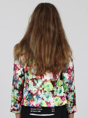 BOTANICAL BLAZER Red