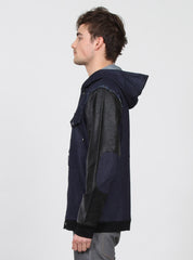 DODGEY JACKET BLUE/BLACK