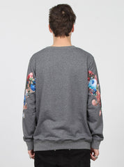 IN BLOOM CREW CHARCOAL
