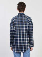 LS COMA SHIRT - BRUSHED BLUE