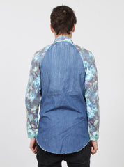 LS COMA SHIRT - BRUSHED LIGHT BLUE