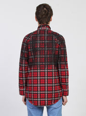 LS COMA SHIRT - BRUSHED Red
