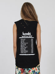 MINUTE TANK - BAMBI BLACK