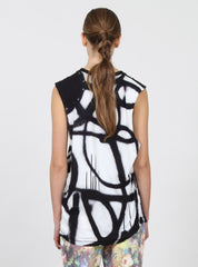 MINUTE TANK BLK/WHT SPRAY