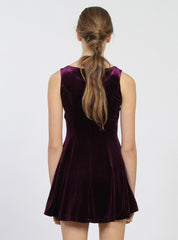 PRINCESS DRESS BLACK BERRY