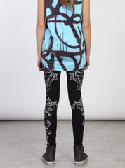 RENAISSANCE LEGGINGS BLACK/GREY
