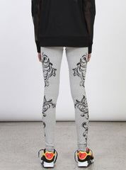 RENAISSANCE LEGGINGS GREY/BLACK