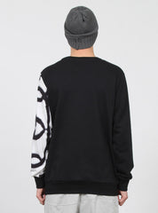 SPRAY CREW BLK/WHT SPRAY