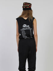 TANK GIRL SUIT - PINK PANTHER BLACK