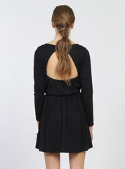 TWISTER DRESS BLACK