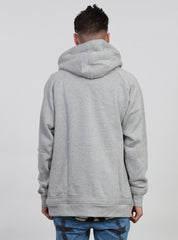 VADER ZIP UP HOOD GREY MARLE