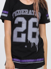 NIGHT TEE - NO26 BLACK/GREY