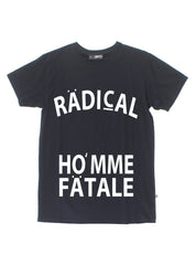 AYE TEE - RADICAL HOMME FATALE - BLACK