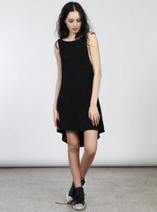 BABYBOW DRESS - BLACK