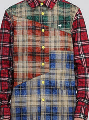 CHECK CHECK CHECK IT SHIRT Red