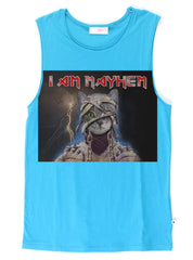 FOLDER TANK - I AM MAYHEM - BLUE