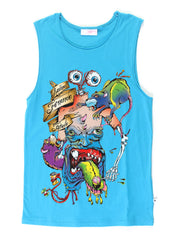 FOLDER TANK - EATEN - BLUE