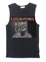 FOLDER TANK - I AM MAYHEM - BLACK