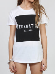 NIGHT TEE - ESTABLISHED XIV WHITE