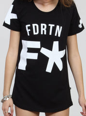 NIGHT TEE - F**N BLACK
