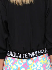 RADICAL PEACE JACKET - BLACK