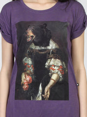 SING TEE - LADY BEAR - PURPLE