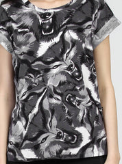 SING TEE - BLACK WOLF