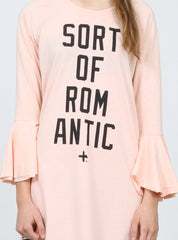 BELL DRESS - SORT OF ROMANTIC NUDE