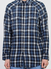 LS COMA SHIRT - BRUSHED BLUE
